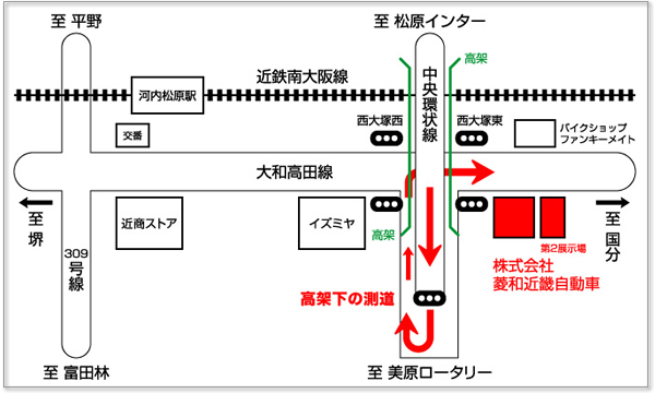 アクセスマップ